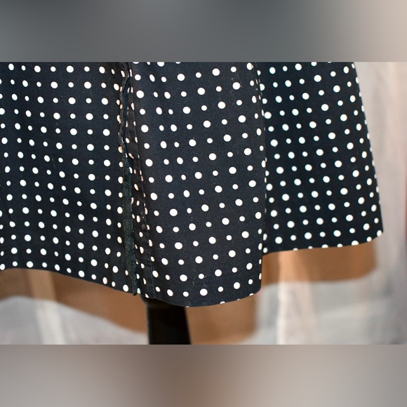 Nine West Polka Dot Skirt Size 8 - Picture 4 of 8